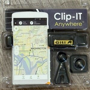 NWT Clip-IT Car Vent Mount Phone Holder Clip On Vent Mount